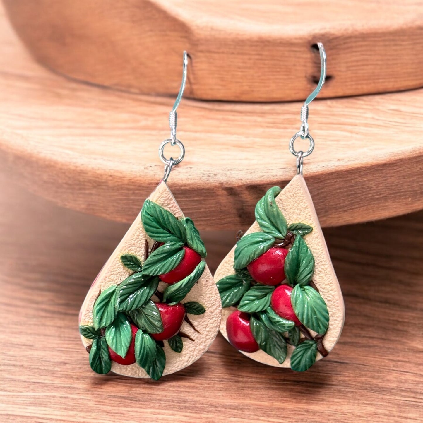 Apple Earrings