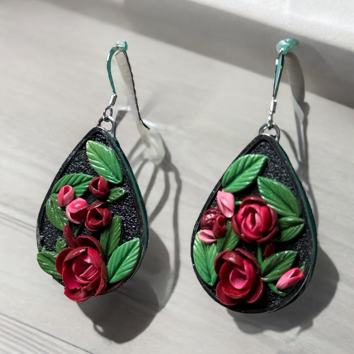 Floral Drop Earrings