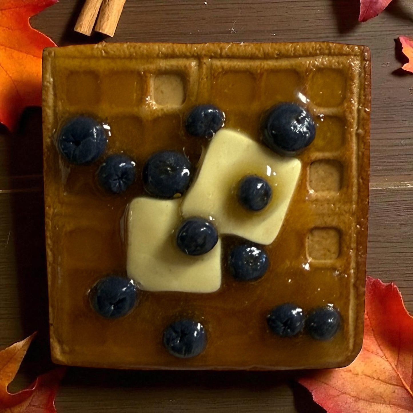 Waffle Magnet Blueberry