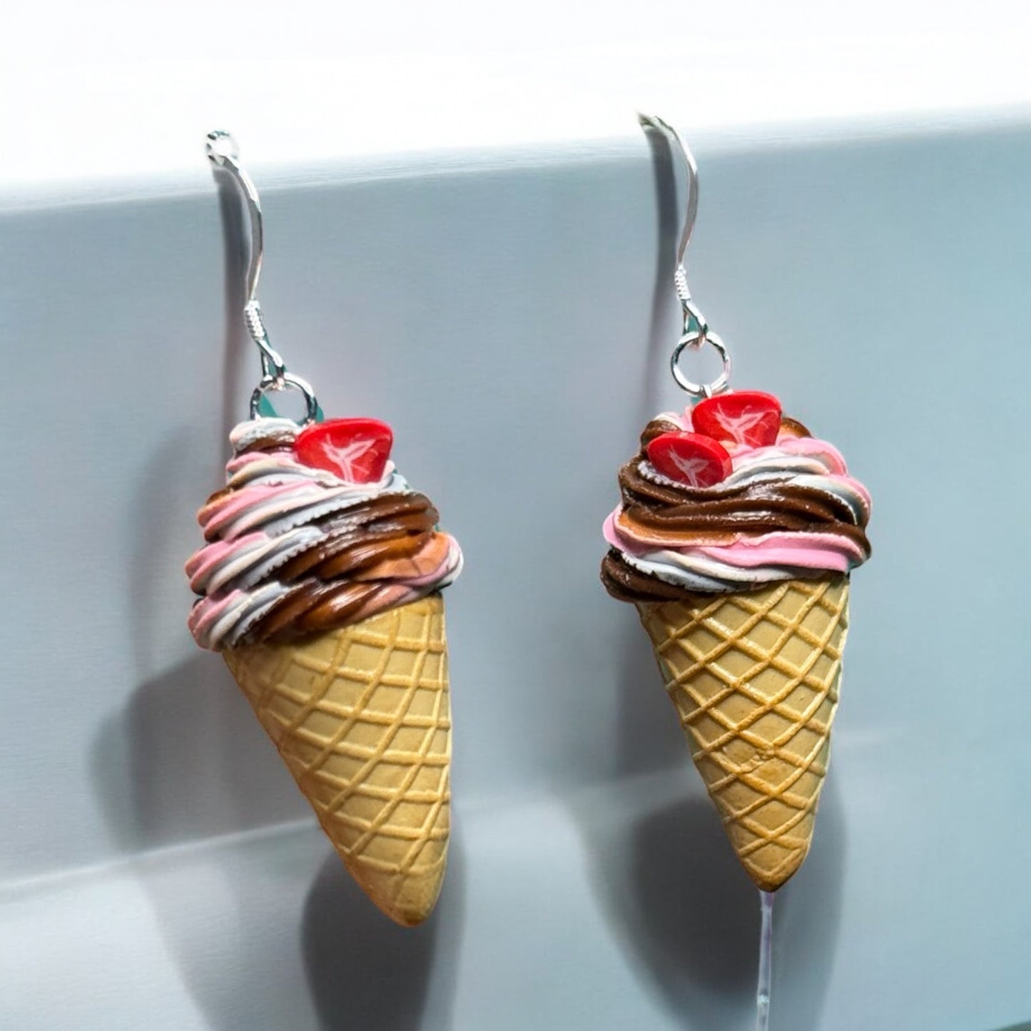 Soft Serve Cone Earrings