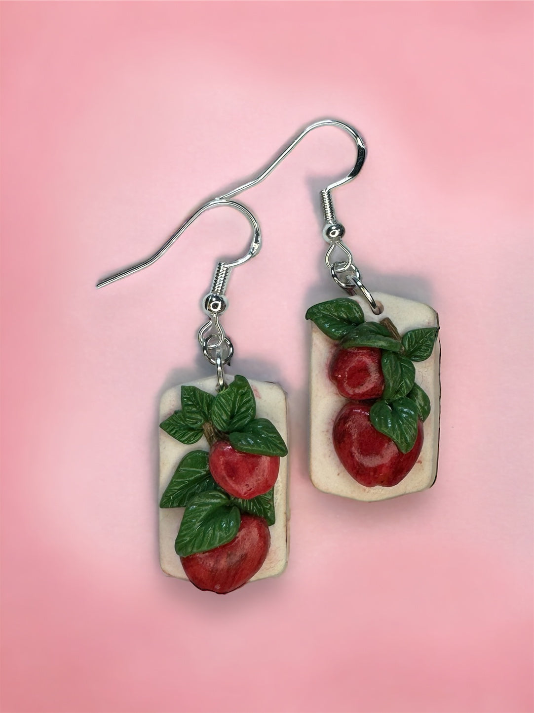 An Apple a Day Earrings