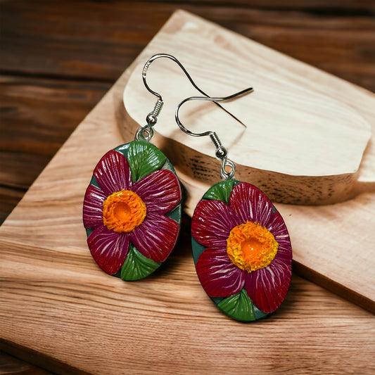 Summer Floral Earrings