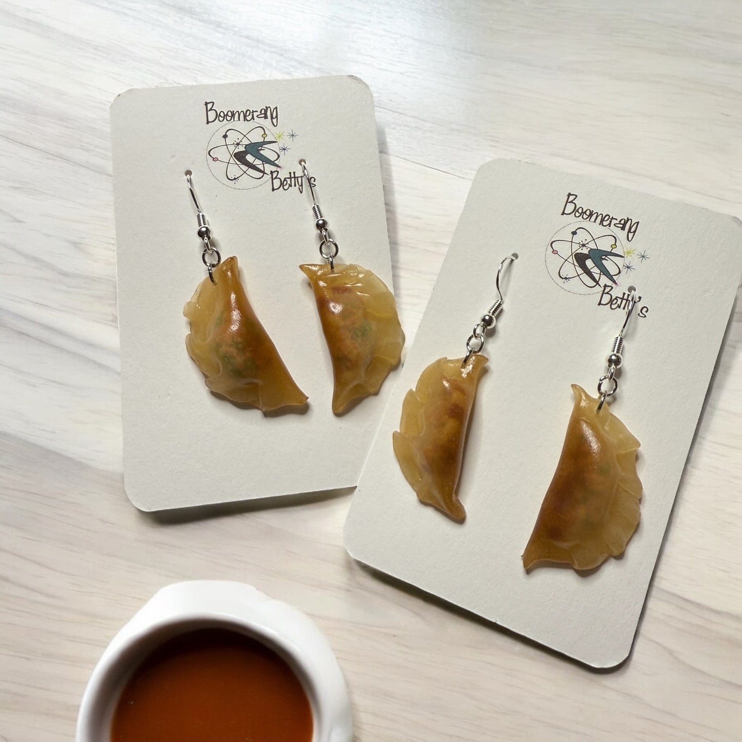 Potsticker Earrings