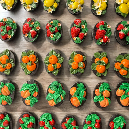 Sculpted Fruit Magnet