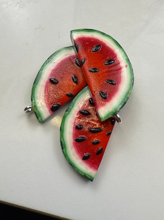 Watermelon Half Slice Charm