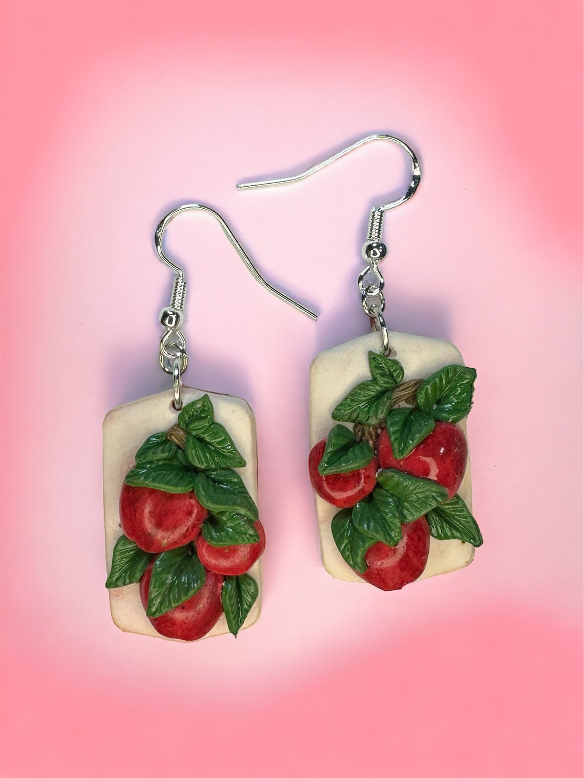 An Apple a Day Earrings