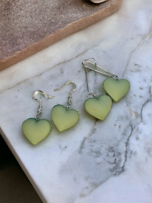 Bigger Macs Pistachio Macaron Earrings