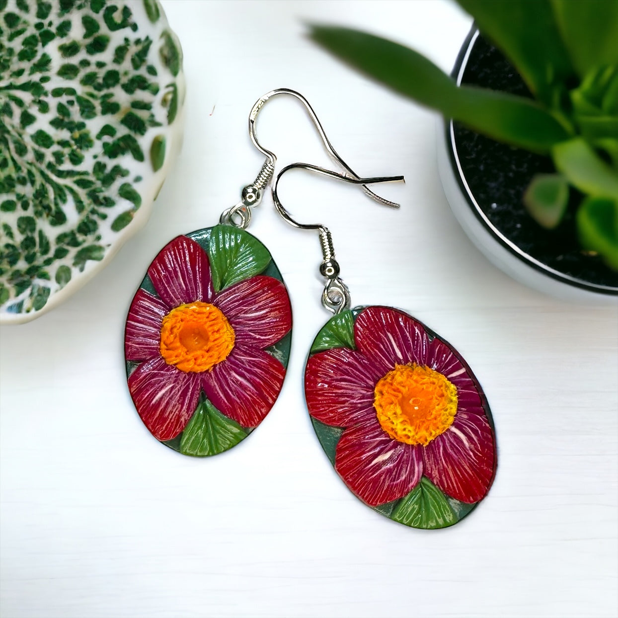 Summer Floral Earrings