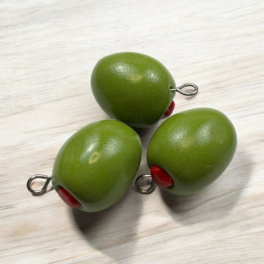 Martini Olive Charm