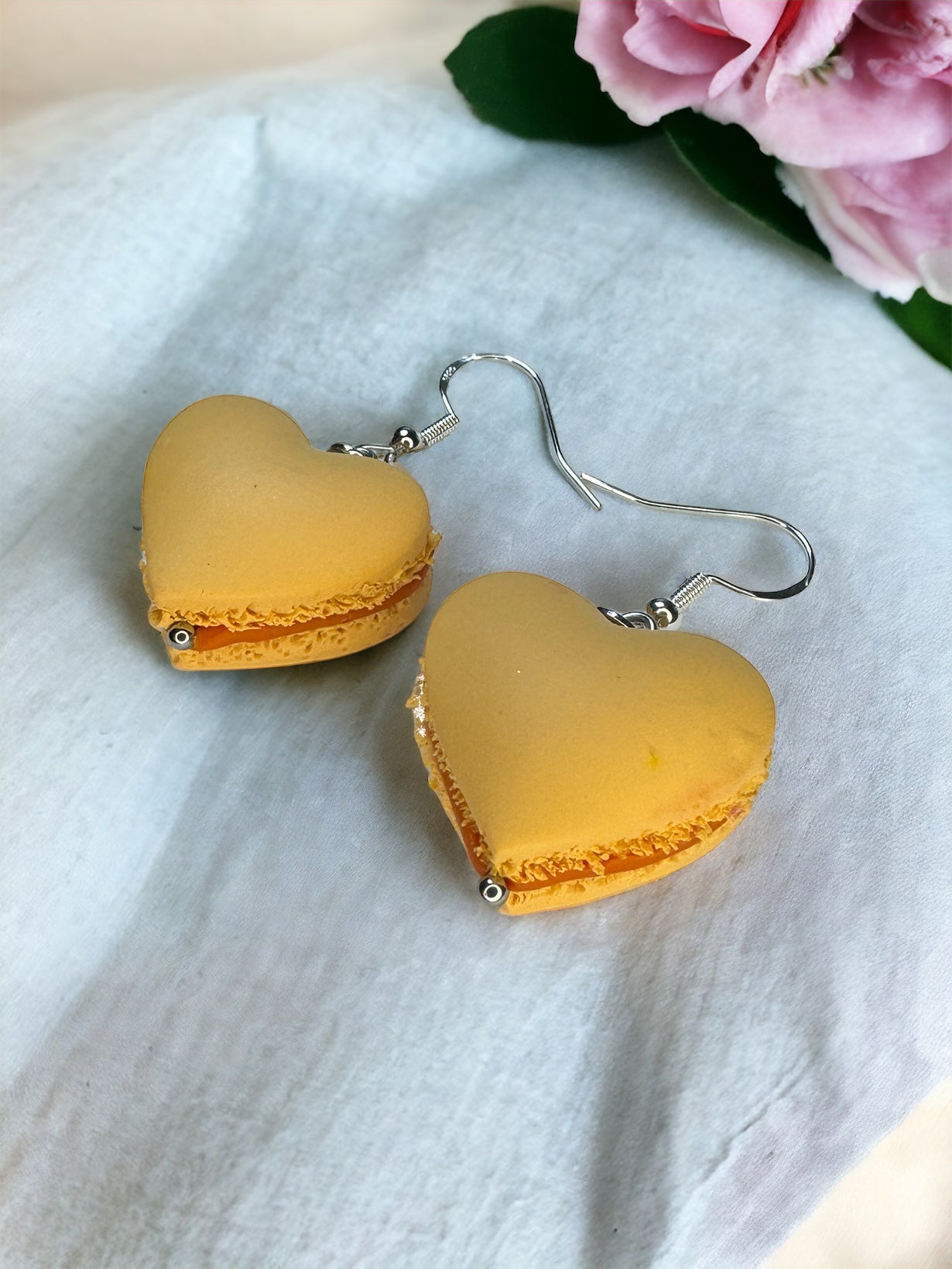 Bigger Macs Heart Macaron Earrings