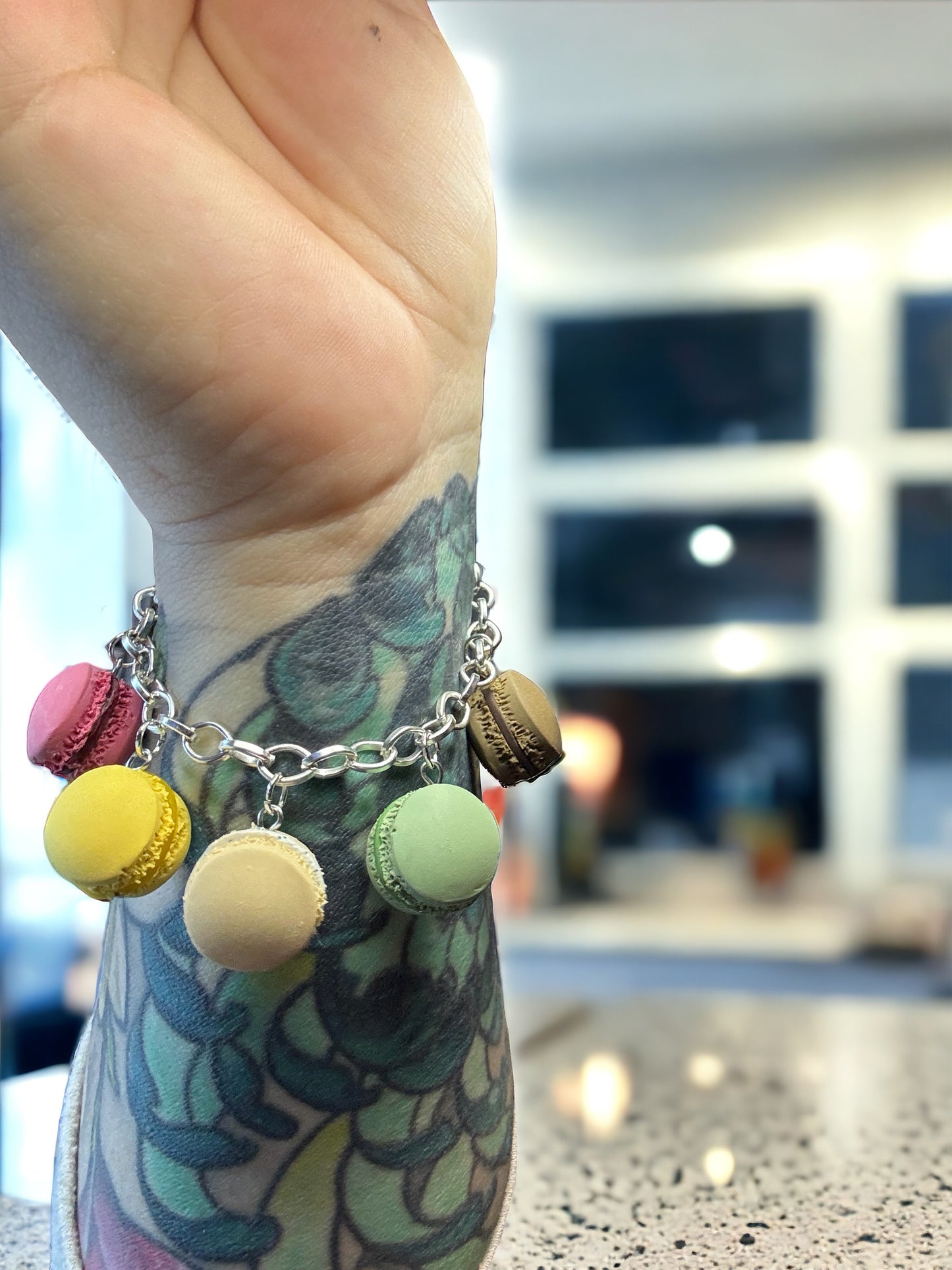 Macaron Charm Bracelet