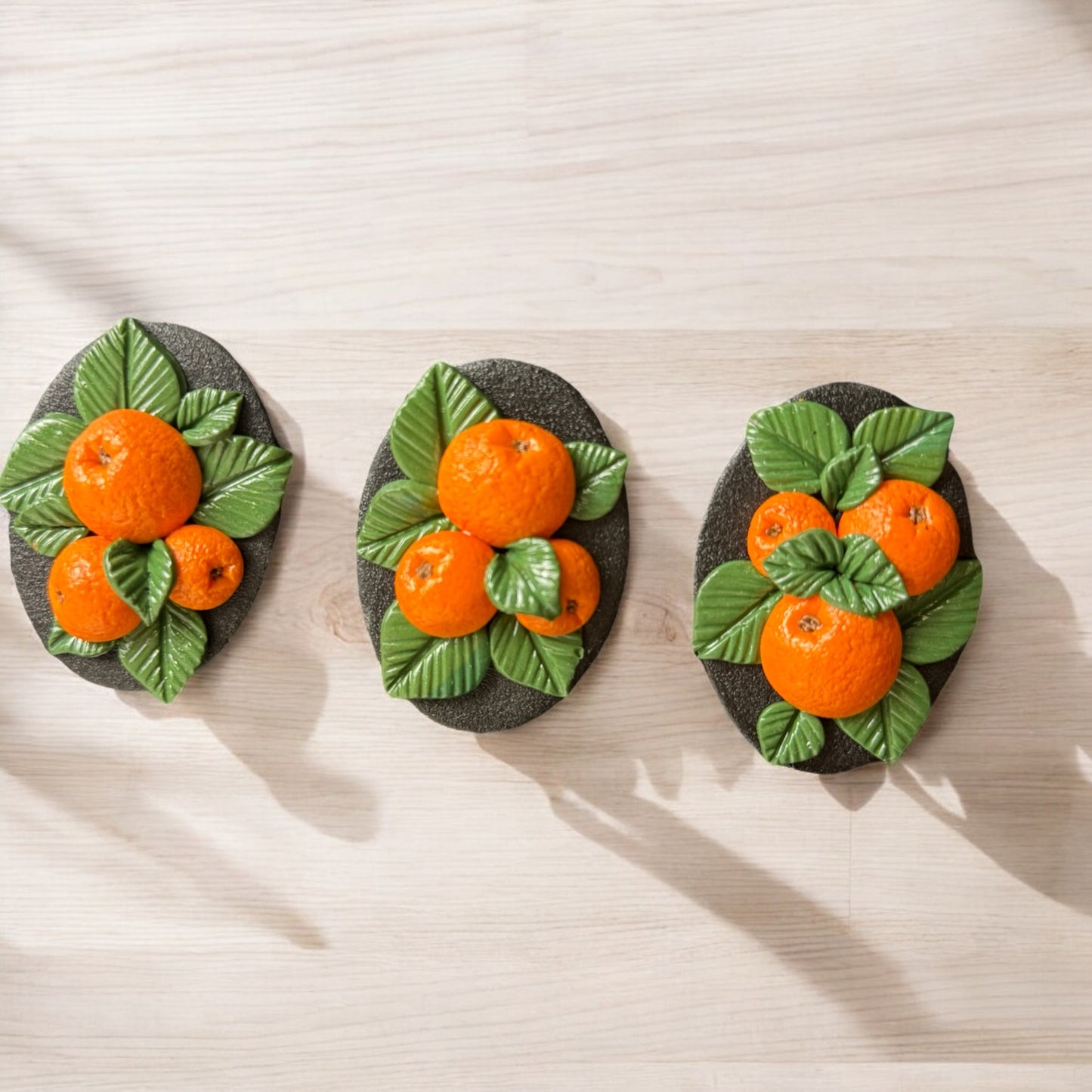 Sculpted Fruit Magnet