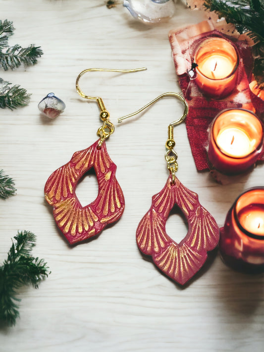 Deco Style Holiday Earrings