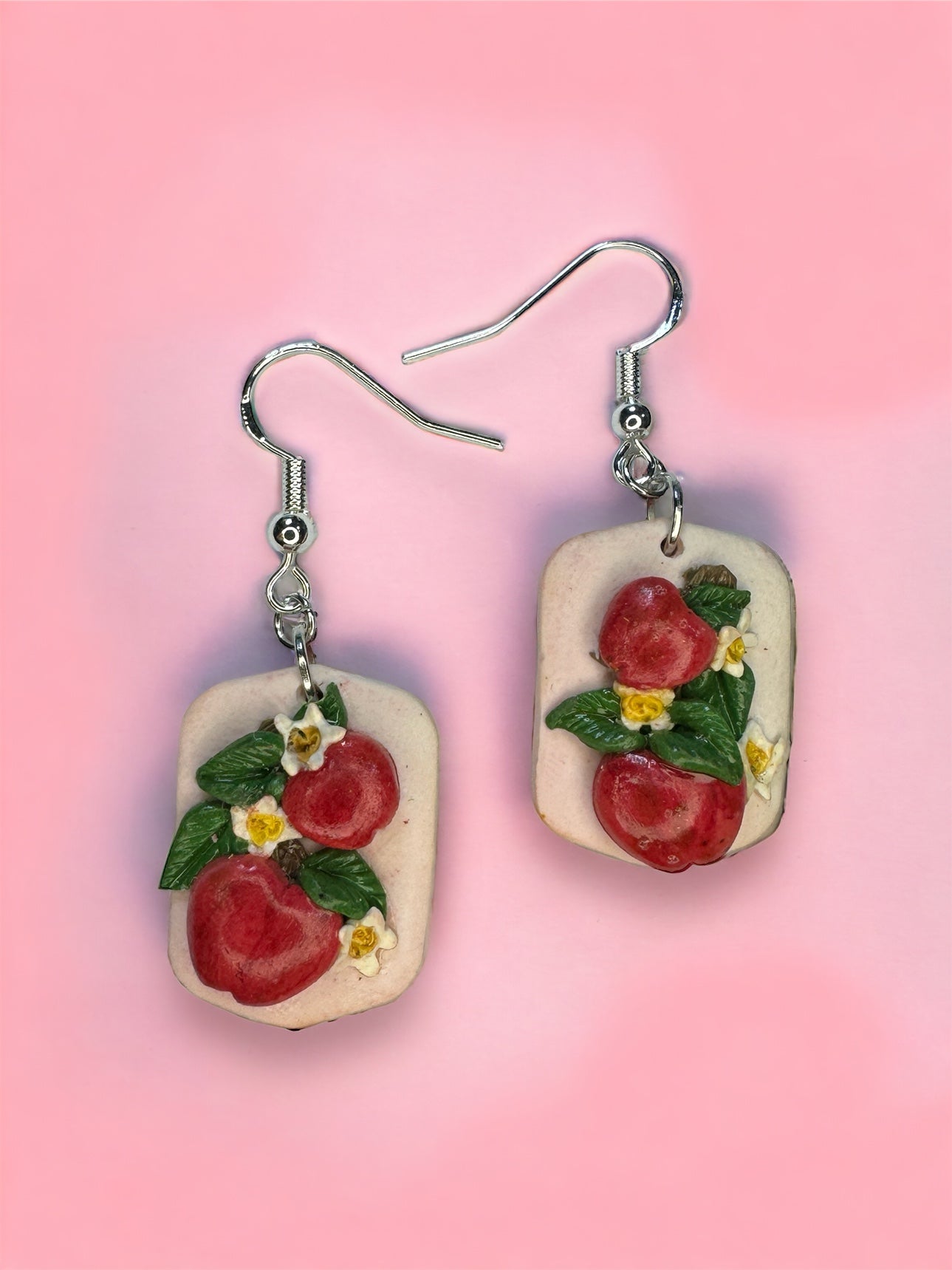 An Apple a Day Earrings