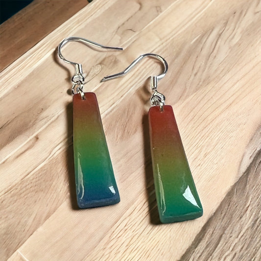 Pride Rainbow Gradient Earrings